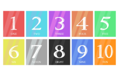 10 Best Free Printable Number Flash Cards Printablee