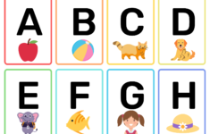 10 Printable Alphabet Flash Cards For Baby PDF Free Preschool