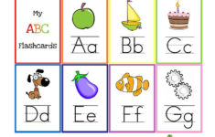11 Sets Of Free Printable Alphabet Flashcards