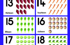 14 Printable Flashcards Numbers 11 20 Background Printables Collection