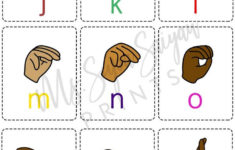 ASL Alphabet Flashcards Flash Cards ASL Flashcards Pre k Etsy