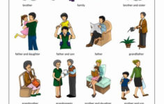 Family Flashcards For Kids Vocabulary Cards