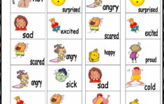 Feelings Flash Printable Cards