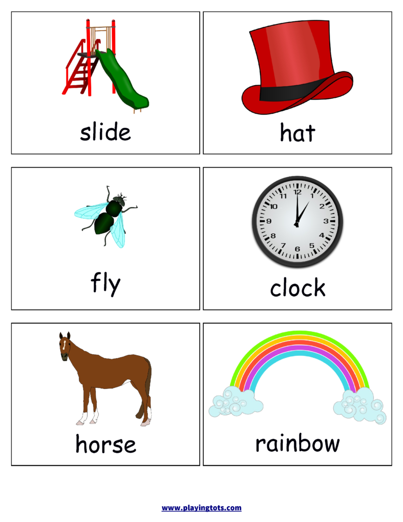 First Words Flash Cards Printable | Printable Flash Cards