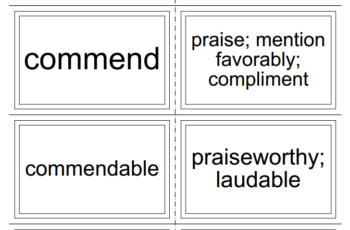 Free Printable Flash Card Maker