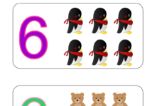 Free Printable Kindergarten Math FlashCards