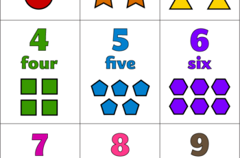 Flash Cards Printable Preschool