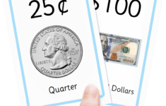Free US Money Flashcards For Kids Totcards