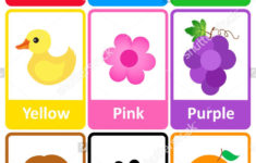 Imagen Relacionada Preschool Colors Printable Flash Cards Color