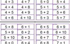 Jessie s Resources Mental Math 356 Flash Cards Free