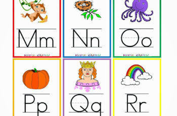 Printable Flash Cards For Preschool