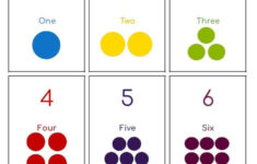 Number Flash Cards 1 20 Printable Preschool Learning Etsy