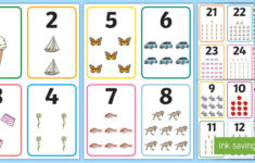 Number Picture Cards To 30 Primary Teaching Resources
