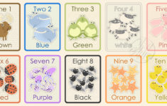 Otto s Dish Flash Cards 1 10 Colours