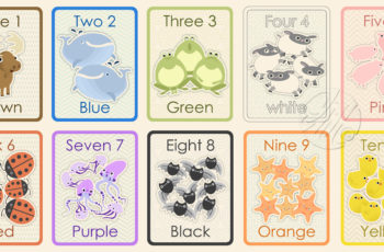 Printable Flash Cards 1-10