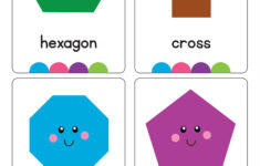 Our Shape Flash Cards Are A Great Learning Tool For Your Children To