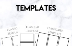 Printable Flashcard Template Kate Shelby Printable Flash Cards