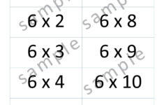 Printable Multiplication Flash Cards 6 AlphabetWorksheetsFree