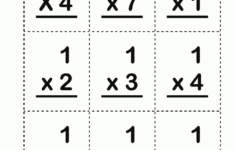 Printable Multiplication Flash CardsPrintables World Printables World