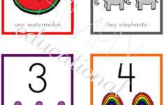 Printable Number Flashcards 1 10