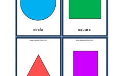 Printable Shapes Flash Cards Printable Card Free