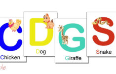 Printables Alphabet Flash Cards With Animals Printable PDF