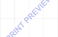 Template For 16 Blank Flash Cards