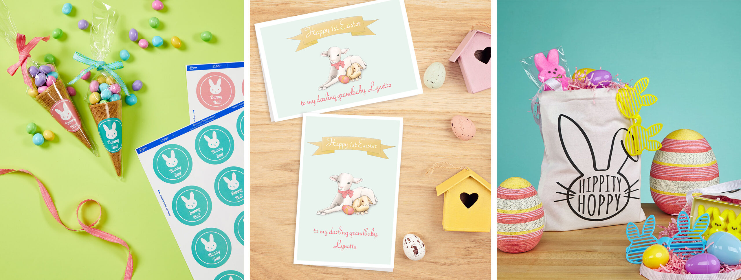 10 Free Easter Templates For Tags, Cards And More | Avery intended for Free Printable Easter Place Cards Avery