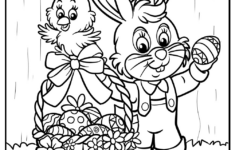 11 Places For Free Easter Bunny Coloring Pages in Fisher Price Printable Easter Cards