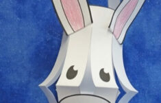 17 Easy Rabbit Crafts With Printable Templates - Wehavekids regarding Dltk Printable Easter Cards