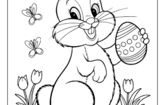 30+ Easter Coloring Pages (Free Printable Pdfs) in Cards For Easter Kids Printable Black and White