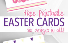 6 Free Printable Easter Cards Every Bunny Will Love | Sunny Day Family throughout Free Printable Easter Thank You Cards