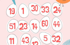 Customize 72+ Easter Bingo Cards Templates Online - Canva regarding Printable Easter Bingo Cards