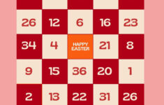 Customize 72+ Easter Bingo Cards Templates Online - Canva throughout Free Printable Easter Bingo Cards