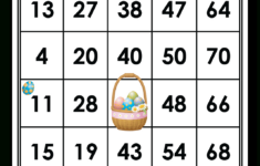 Easter Bingo Cards (Printable) - Activity Connection for Free Printable Easter Bingo Game Cards