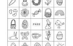 Easter Bingo - Childhood Magic intended for Easter Bingo Printable Cards
