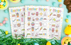 Easter Bingo (Free Printables) - The Best Ideas For Kids regarding Free Printable Easter Bingo Cards Elementary Level