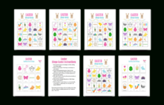 Easter Bingo Game (Free Printable) - Add A Little Adventure within Free Printable Easter Bingo Cards For Large Groups