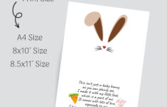 Easter Bunny Footprint Art Project For Baby, Toddler Footprint with regard to Fisher Price Printable Easter Cards