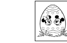 Easter Card Coloring Pages To Print - Free Printable Coloring Pages pertaining to Free Printable Mickey Mouse Easter Cards