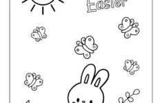 Easter Coloring Pages | 100+ Free Pdf Printables inside Easter Card Printable Colouring