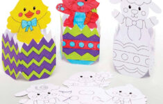 Easter Egg Pop-Up Colour-In Cards regarding Free Printable Easter Pop Up Cards