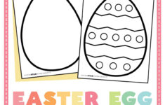 Easter Egg Template - Superstar Worksheets pertaining to Printable Easter Egg Card Template