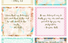 Easter Scripture Cards} - Hall Around Texas regarding Printable Easter Verses For Cards
