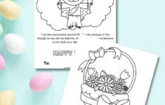 Free Printable Christian Easter Cards For Kids To Color And Share - pertaining to Free Printable Religious Easter Card For Child