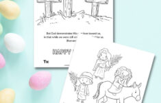 Free Printable Christian Easter Cards For Kids To Color And Share - with regard to Free Printable Easter Cards Religious