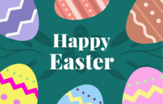 Free Printable, Customizable Easter Card Templates | Canva with Easter Card Template Printable