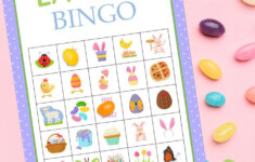 Free Printable Easter Bingo Cards (For All Ages!) - Carla Schauer with Easter Bingo Cards Printables Free