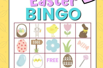 Free Easter Bingo Cards Printable