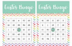 Free Printable Easter Bingo Game - The Girl Creative within Free Printable Easter Bingo Cards For Large Groups